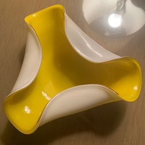 Murano unique glass bowl